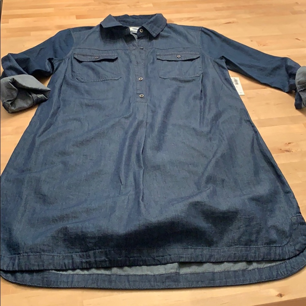 Old Navy denim shirt dress